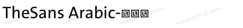 TheSans Arabic字体转换 TheSans Arabic字体转换